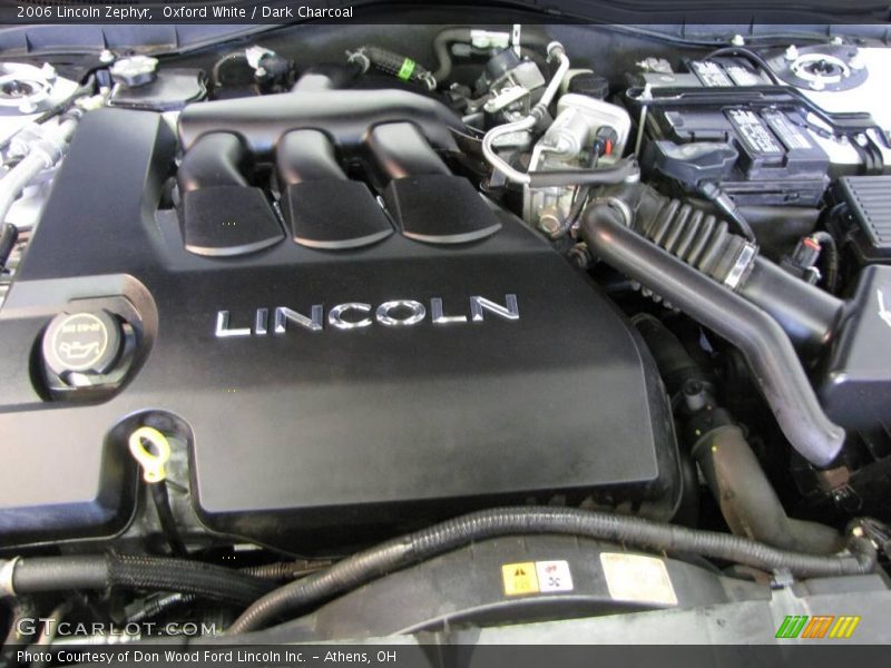 Oxford White / Dark Charcoal 2006 Lincoln Zephyr