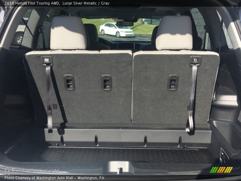 Lunar Silver Metallic / Gray 2018 Honda Pilot Touring AWD