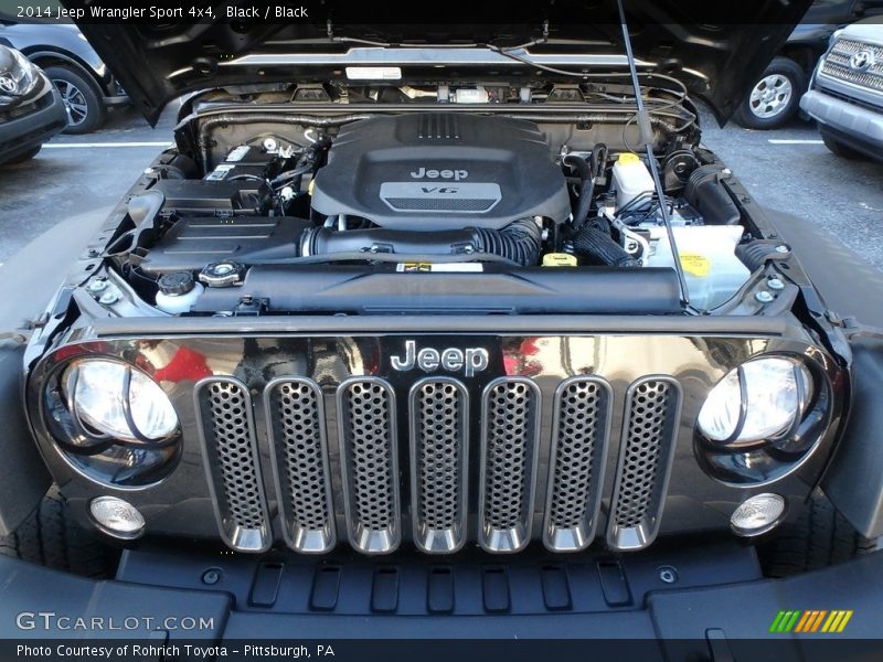 Black / Black 2014 Jeep Wrangler Sport 4x4