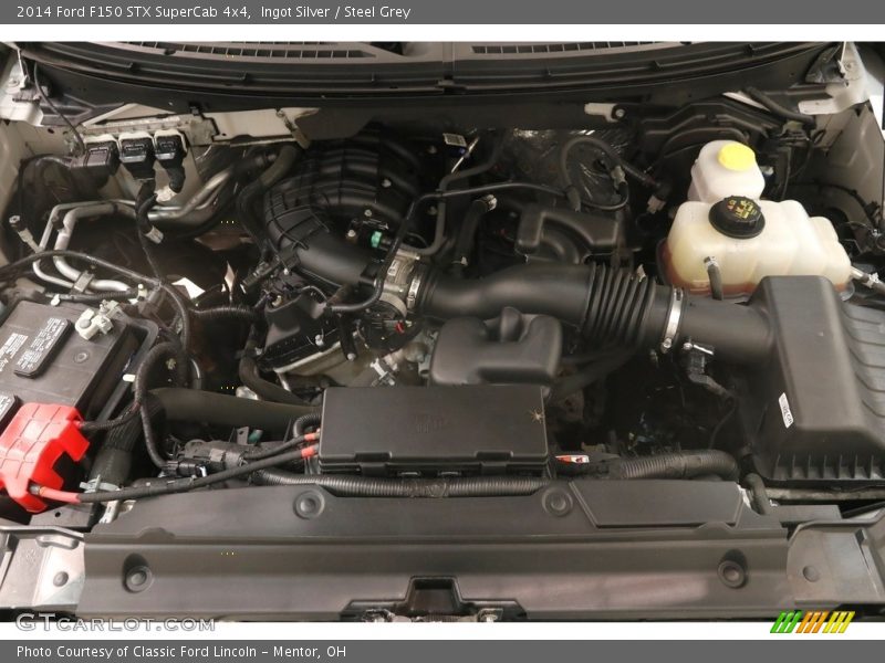 Ingot Silver / Steel Grey 2014 Ford F150 STX SuperCab 4x4