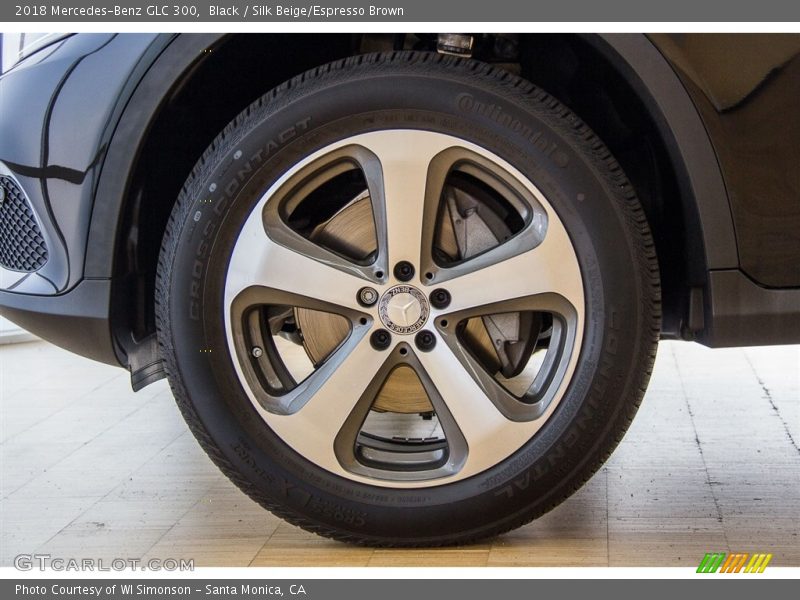 Black / Silk Beige/Espresso Brown 2018 Mercedes-Benz GLC 300