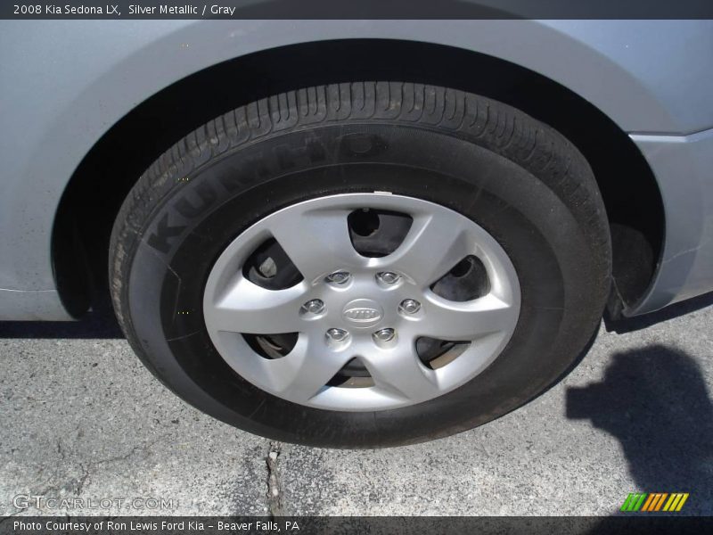 Silver Metallic / Gray 2008 Kia Sedona LX