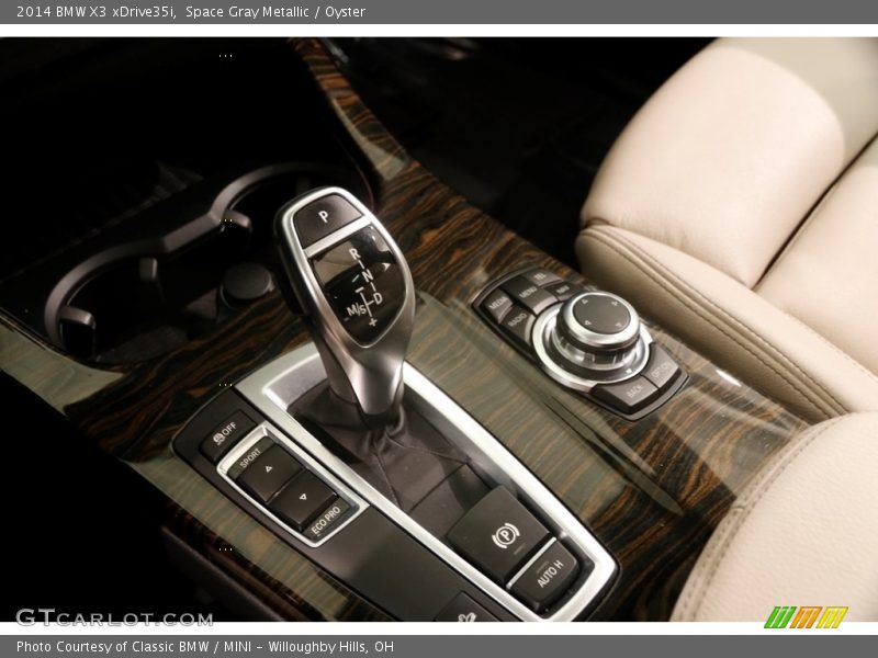 Space Gray Metallic / Oyster 2014 BMW X3 xDrive35i