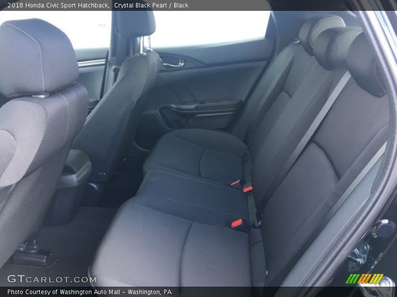 Rear Seat of 2018 Civic Sport Hatchback