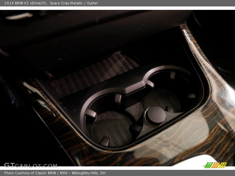 Space Gray Metallic / Oyster 2014 BMW X3 xDrive35i