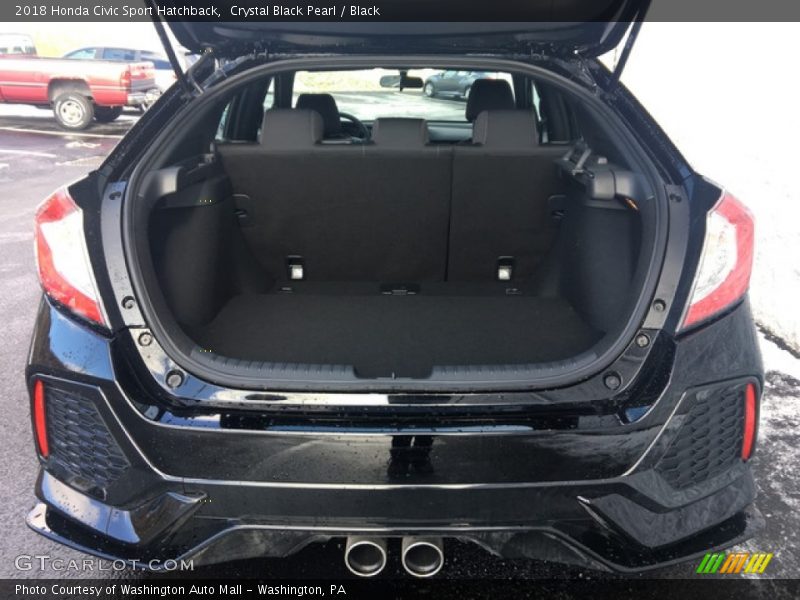  2018 Civic Sport Hatchback Trunk