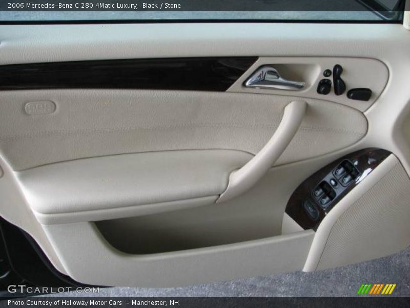 Black / Stone 2006 Mercedes-Benz C 280 4Matic Luxury