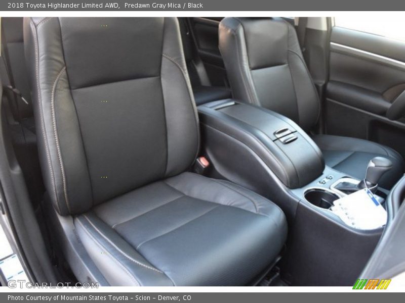 Predawn Gray Mica / Black 2018 Toyota Highlander Limited AWD