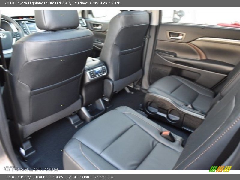 Predawn Gray Mica / Black 2018 Toyota Highlander Limited AWD