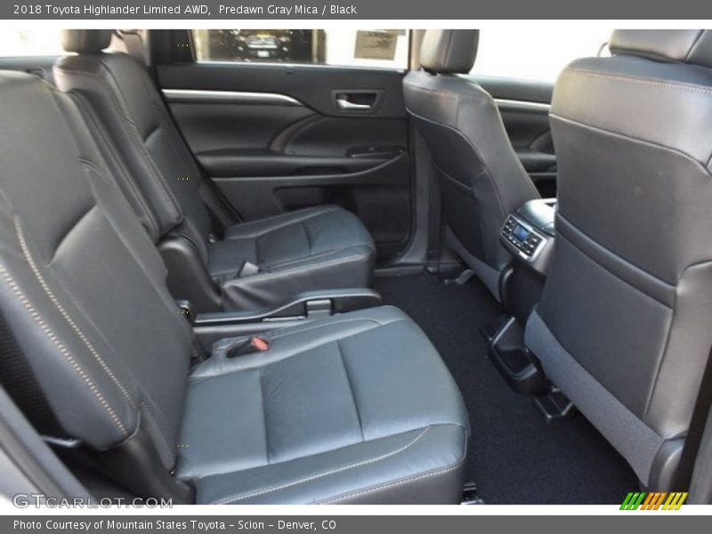 Predawn Gray Mica / Black 2018 Toyota Highlander Limited AWD