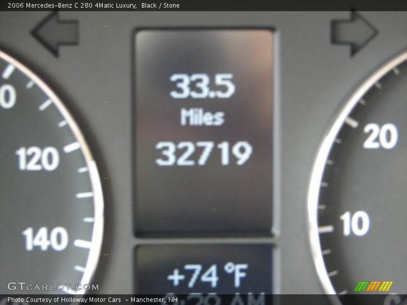 Black / Stone 2006 Mercedes-Benz C 280 4Matic Luxury