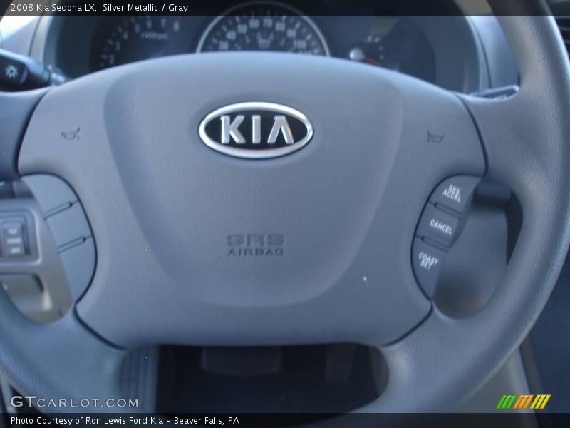 Silver Metallic / Gray 2008 Kia Sedona LX