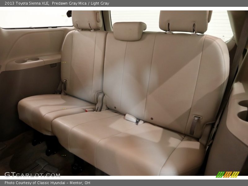 Predawn Gray Mica / Light Gray 2013 Toyota Sienna XLE