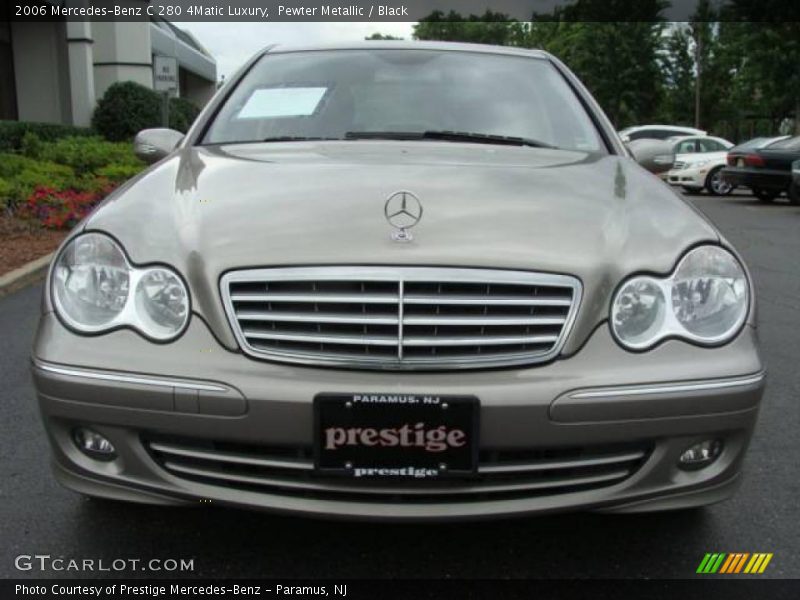 Pewter Metallic / Black 2006 Mercedes-Benz C 280 4Matic Luxury