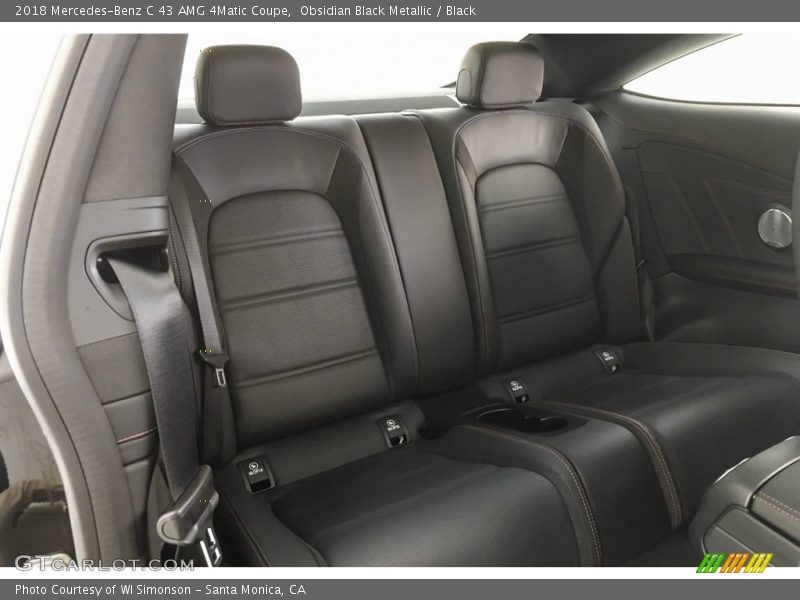 Rear Seat of 2018 C 43 AMG 4Matic Coupe