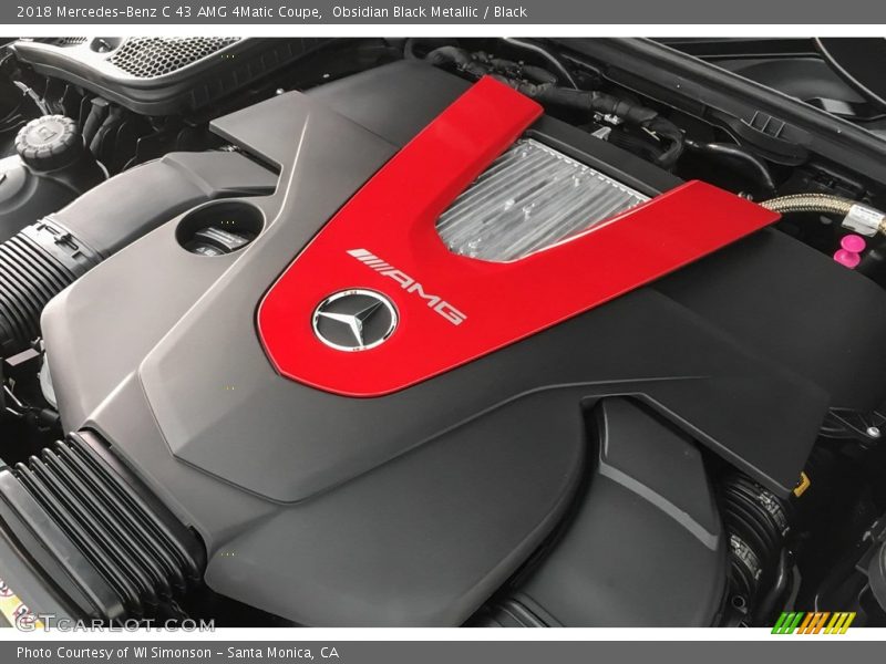  2018 C 43 AMG 4Matic Coupe Engine - 3.0 Liter AMG biturbo DOHC 24-Valve VVT V6