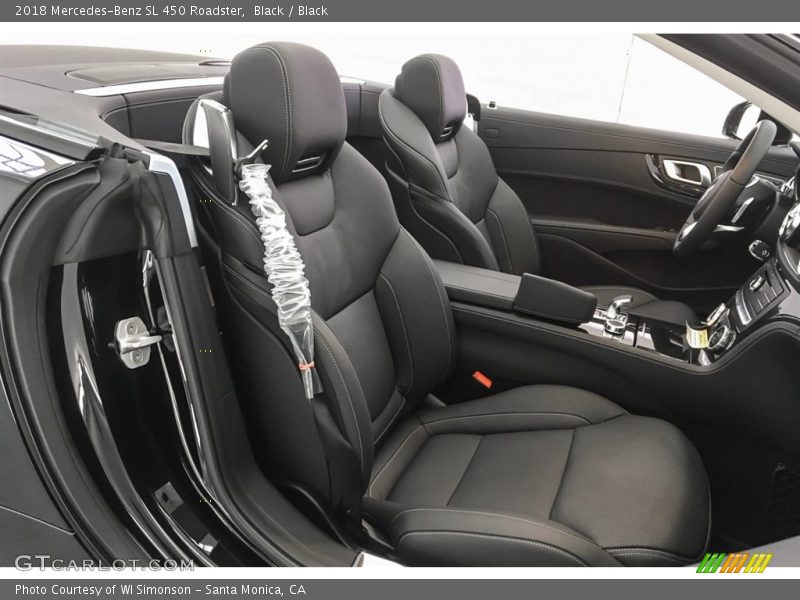 Black / Black 2018 Mercedes-Benz SL 450 Roadster