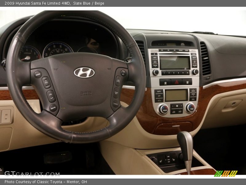 Slate Blue / Beige 2009 Hyundai Santa Fe Limited 4WD