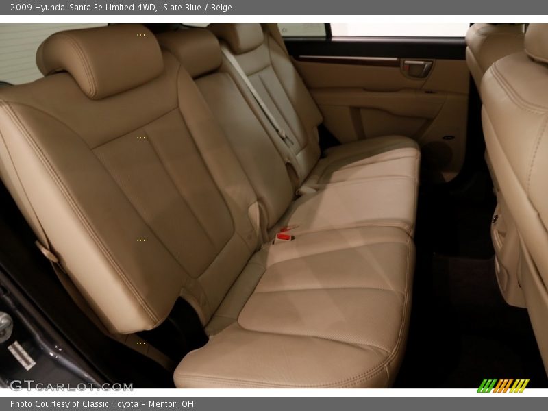 Slate Blue / Beige 2009 Hyundai Santa Fe Limited 4WD