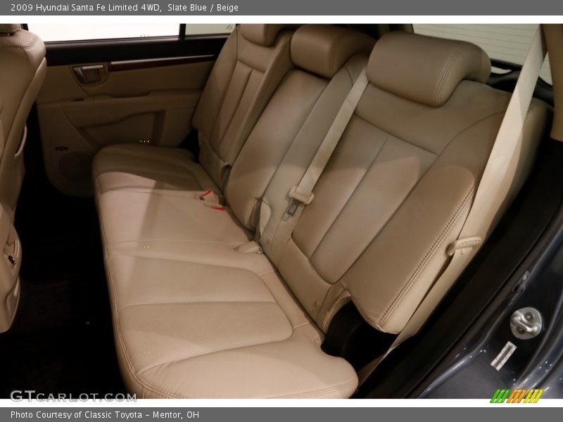Slate Blue / Beige 2009 Hyundai Santa Fe Limited 4WD