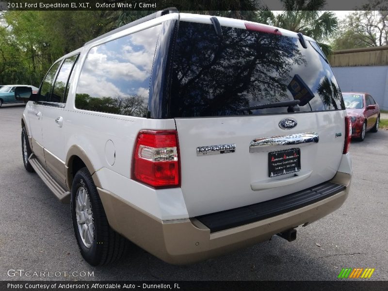 Oxford White / Camel 2011 Ford Expedition EL XLT