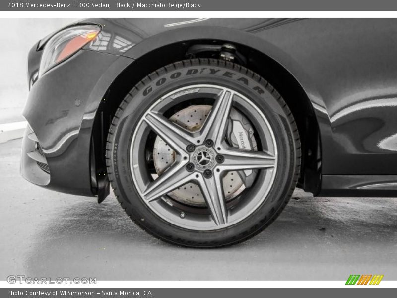 Black / Macchiato Beige/Black 2018 Mercedes-Benz E 300 Sedan