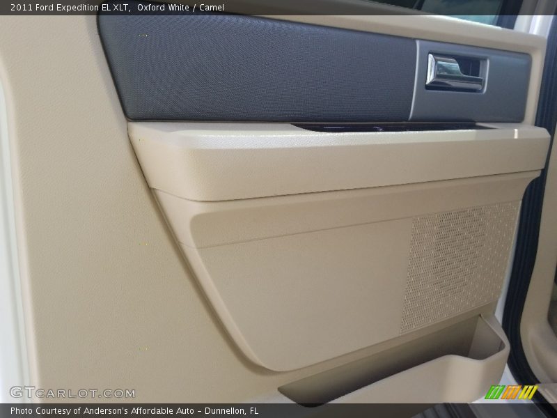 Oxford White / Camel 2011 Ford Expedition EL XLT