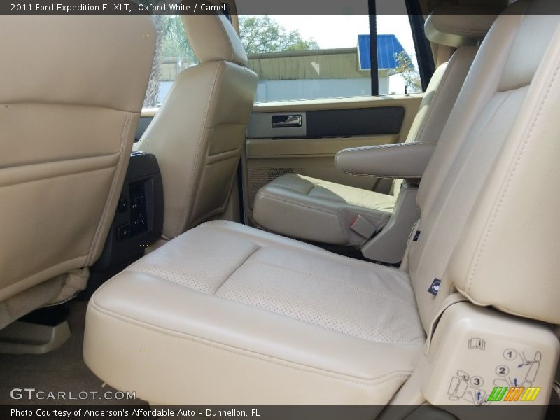 Oxford White / Camel 2011 Ford Expedition EL XLT