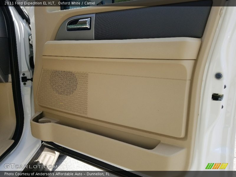 Oxford White / Camel 2011 Ford Expedition EL XLT
