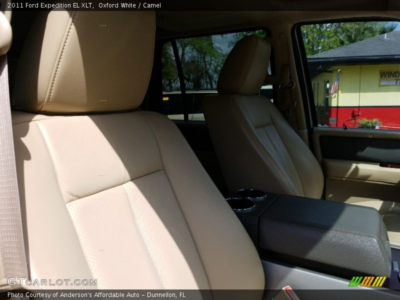 Oxford White / Camel 2011 Ford Expedition EL XLT