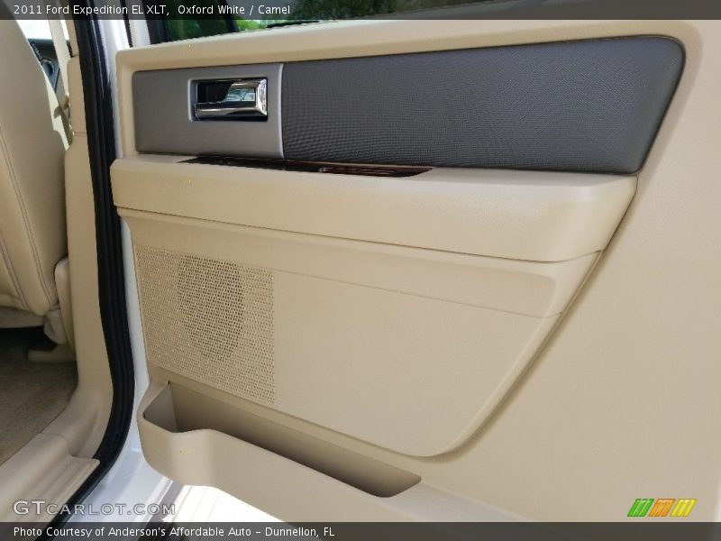 Oxford White / Camel 2011 Ford Expedition EL XLT