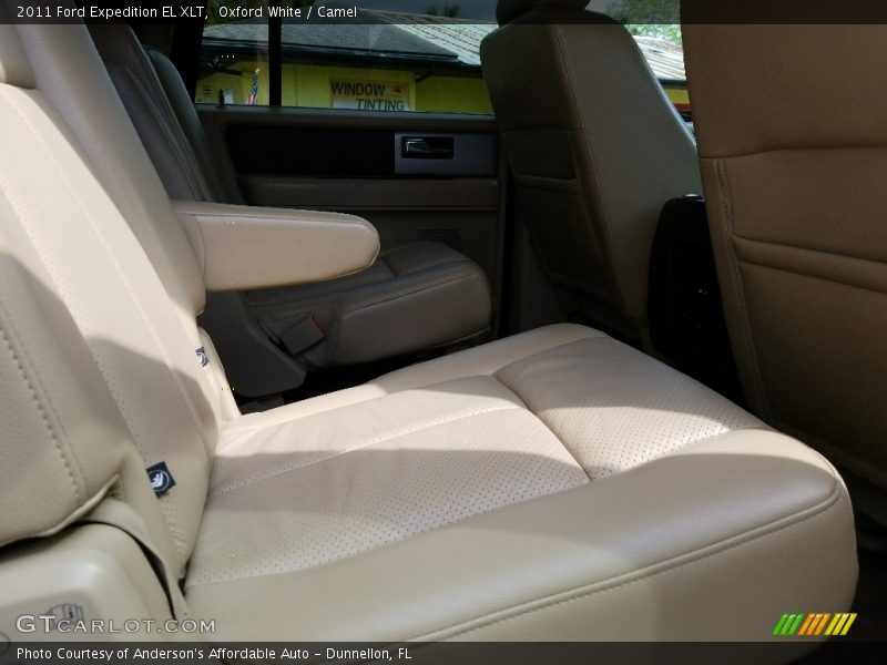 Oxford White / Camel 2011 Ford Expedition EL XLT