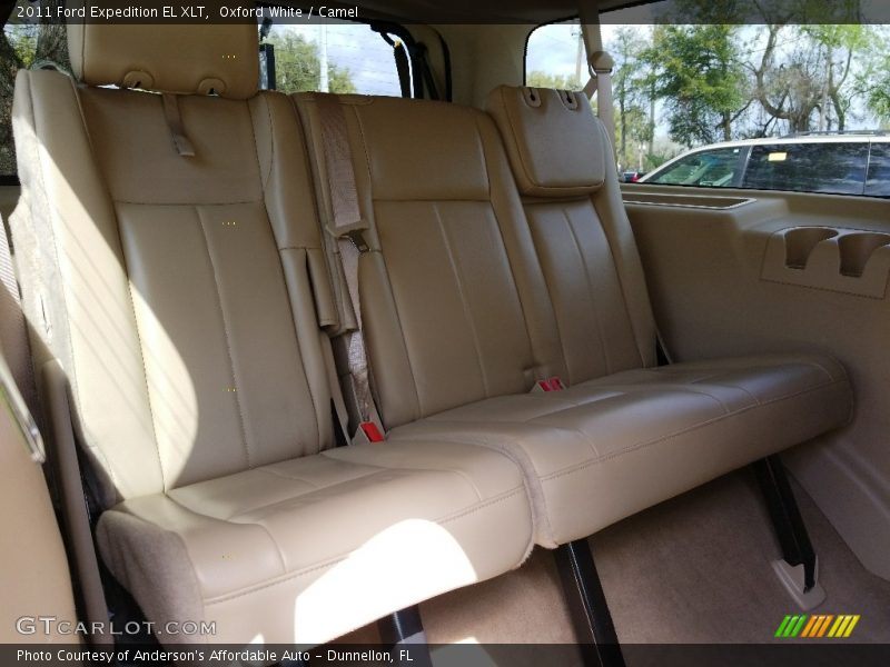 Oxford White / Camel 2011 Ford Expedition EL XLT