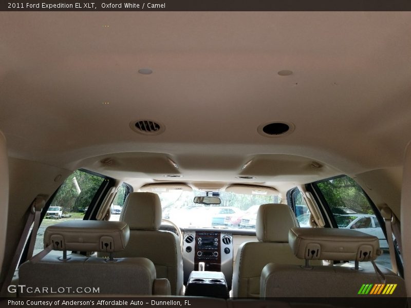 Oxford White / Camel 2011 Ford Expedition EL XLT