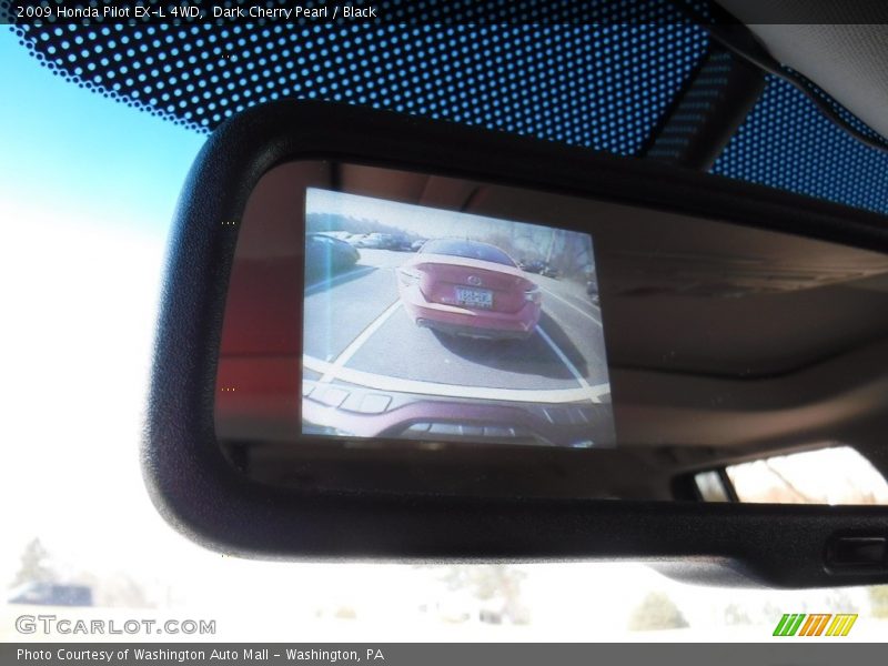 Dark Cherry Pearl / Black 2009 Honda Pilot EX-L 4WD