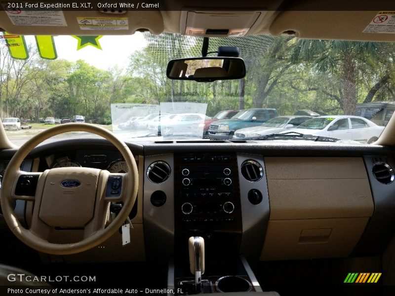 Oxford White / Camel 2011 Ford Expedition EL XLT