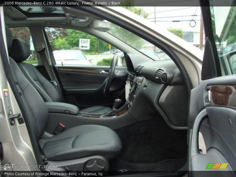 Pewter Metallic / Black 2006 Mercedes-Benz C 280 4Matic Luxury