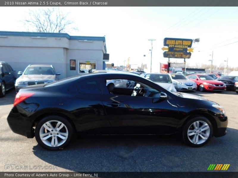 Crimson Black / Charcoal 2010 Nissan Altima 2.5 S Coupe
