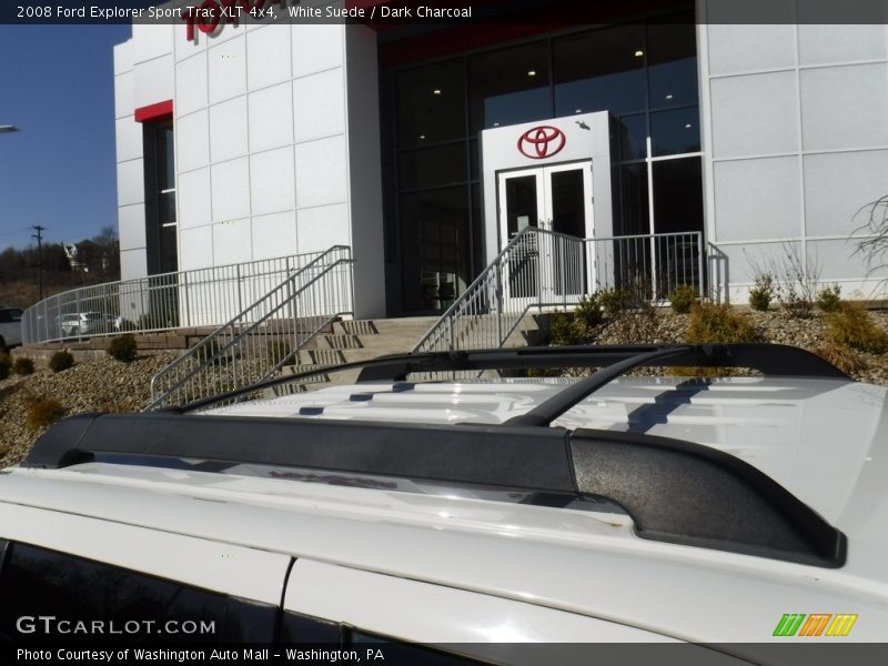 White Suede / Dark Charcoal 2008 Ford Explorer Sport Trac XLT 4x4