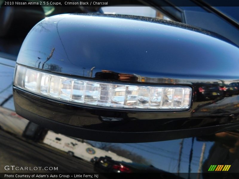 Crimson Black / Charcoal 2010 Nissan Altima 2.5 S Coupe