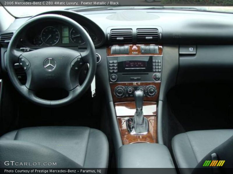 Pewter Metallic / Black 2006 Mercedes-Benz C 280 4Matic Luxury