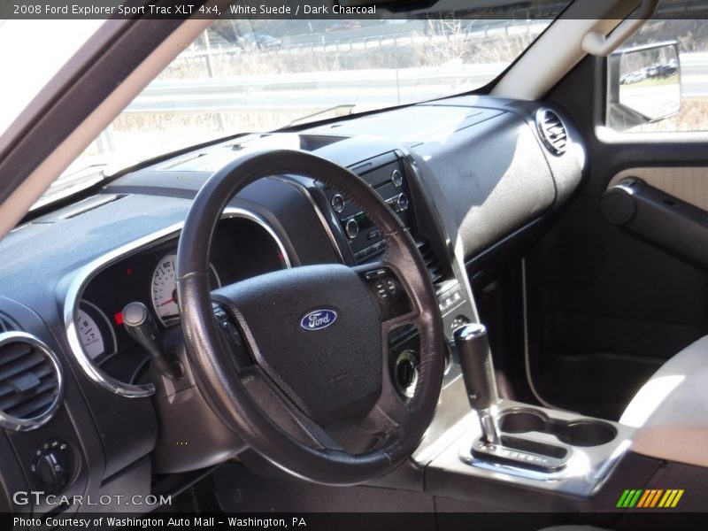 White Suede / Dark Charcoal 2008 Ford Explorer Sport Trac XLT 4x4