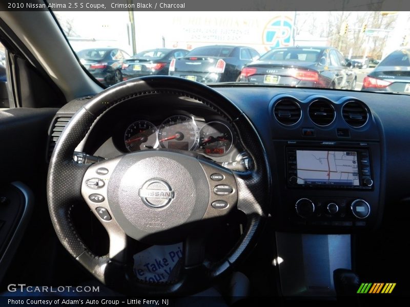 Crimson Black / Charcoal 2010 Nissan Altima 2.5 S Coupe