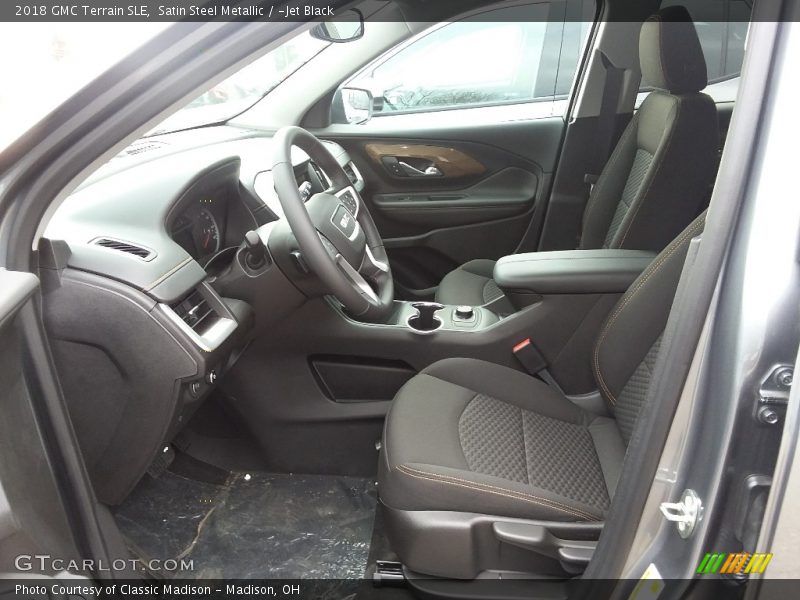 Satin Steel Metallic / ­Jet Black 2018 GMC Terrain SLE