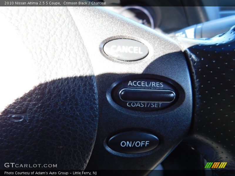 Crimson Black / Charcoal 2010 Nissan Altima 2.5 S Coupe