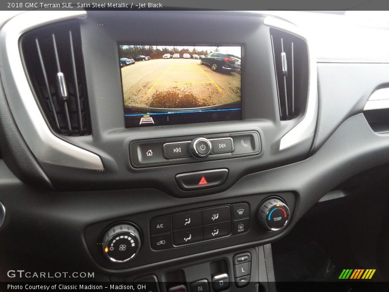 Satin Steel Metallic / ­Jet Black 2018 GMC Terrain SLE