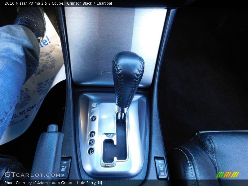 Crimson Black / Charcoal 2010 Nissan Altima 2.5 S Coupe