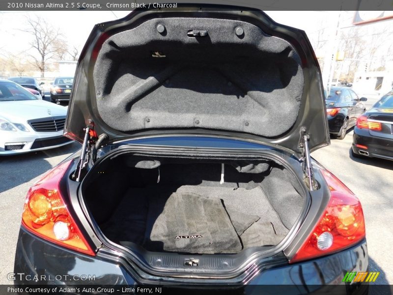 Crimson Black / Charcoal 2010 Nissan Altima 2.5 S Coupe