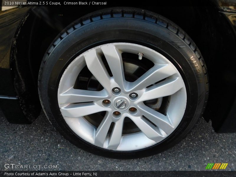 Crimson Black / Charcoal 2010 Nissan Altima 2.5 S Coupe