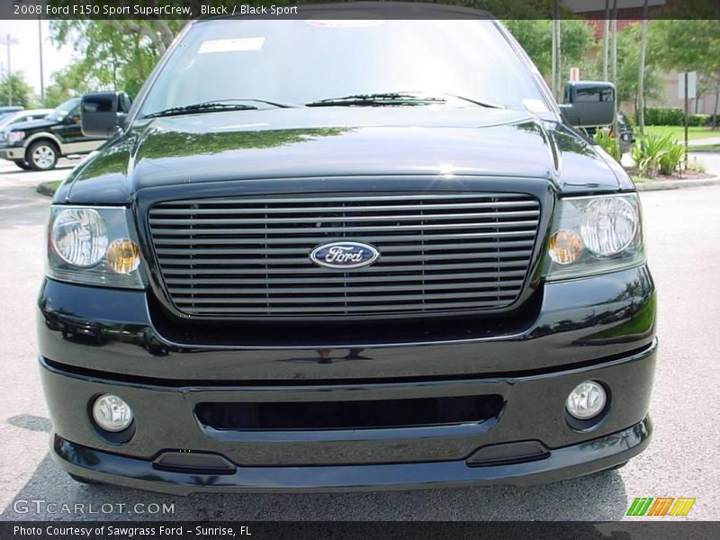 Black / Black Sport 2008 Ford F150 Sport SuperCrew